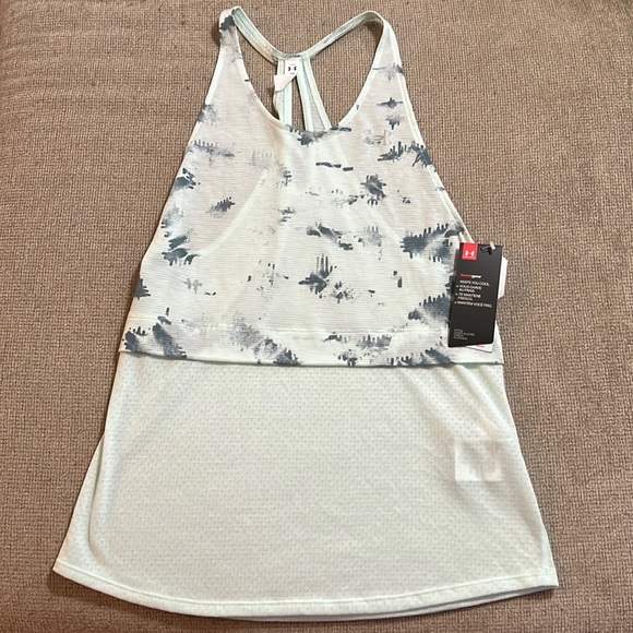 NWT Under Armour Heat Gear Athletic Tank Top - Picture 1 of 6